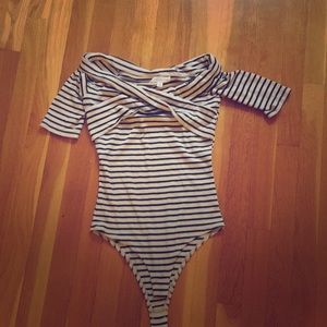 Nordstrom striped bodysuit